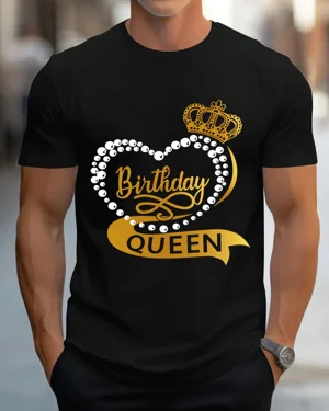 Birthday Queen Crown and...