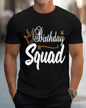 Birthday Squad Crown and...