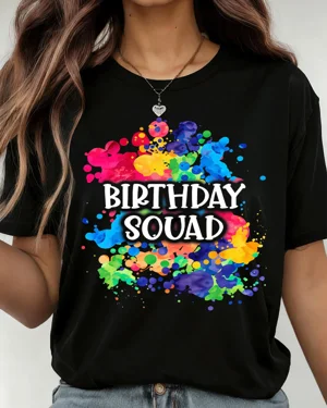 Birthday Squad Color Splash...