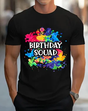 Birthday Squad Color Splash...