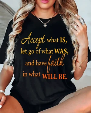 Accept Let Go Have Faith...
