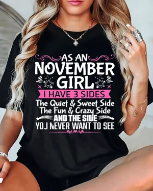 November Girl Three Sides...