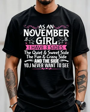 November Girl Three Sides...