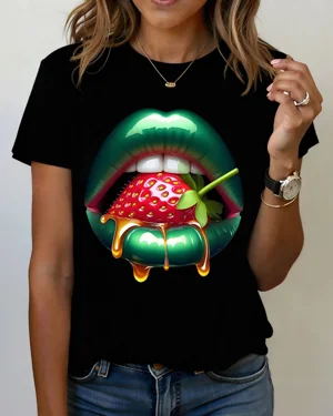 Green Lips with Strawberry...