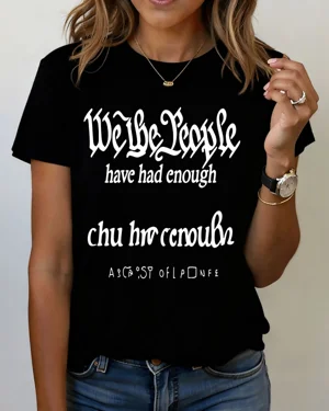 We The People Have Had...