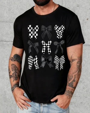 Black and White Checkered...