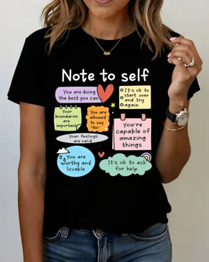 Note to Self Positive...