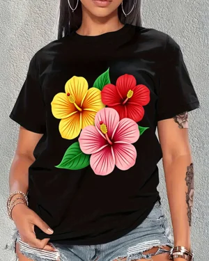 Tropical Hibiscus Flowers...