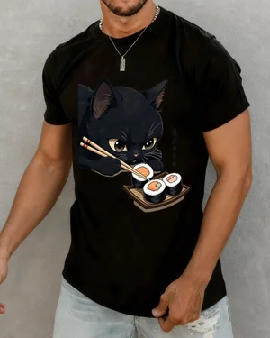 Black Cat Sushi Summer...