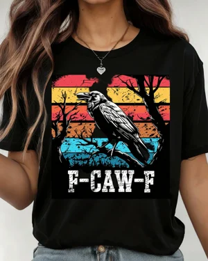 F-Caw-F Retro Raven Summer...