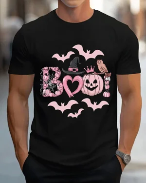 Pink Halloween BOO Pumpkins...