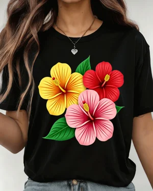 Tropical Hibiscus Flowers...