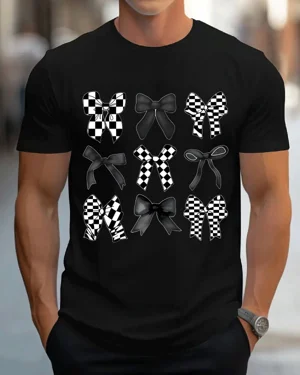 Black and White Checkered...