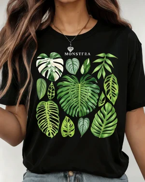 Monstera Tropical Leaves...