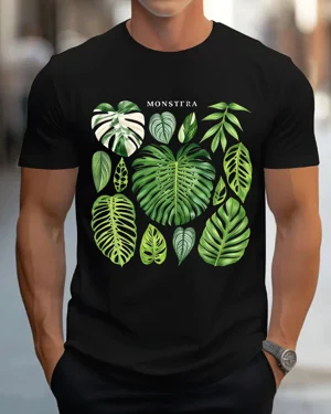 Monstera Tropical Leaves...