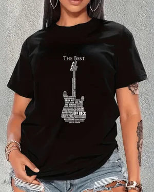 The Best Guitar Word Art...