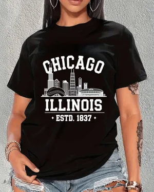 Chicago Illinois Skyline...