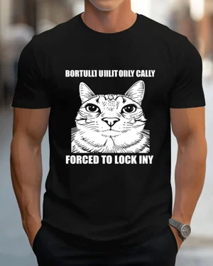 Cat Humor Forced to Lock...