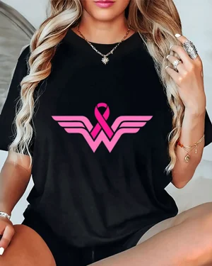 Pink Ribbon Wonder Woman...