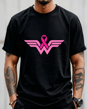 Pink Ribbon Wonder Woman...