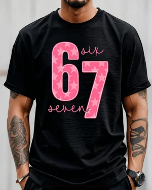 Pink Six Seven Star Pattern...