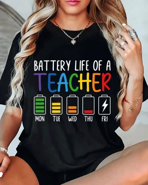 Battery Life of a Teacher...