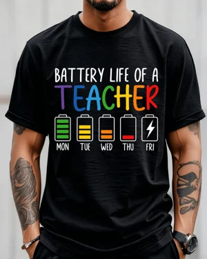 Battery Life of a Teacher...