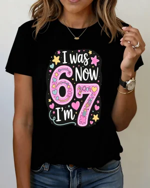 I Was 6 Now I'm 7 Birthday...