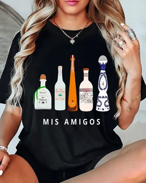 Mis Amigos Tequila Bottles...