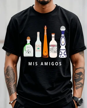 Mis Amigos Tequila Bottles...