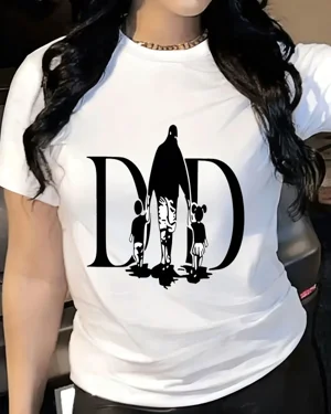 Dad Walking with Kids...