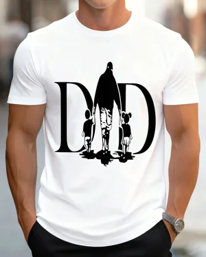 Dad Walking with Kids...