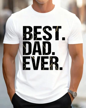 Best Dad Ever Summer Cotton...
