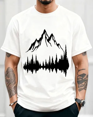 Mountain and Pine Forest...