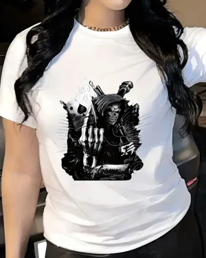 Flaming Ace of Spades...