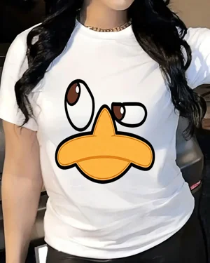 Cartoon Duck Face Summer...