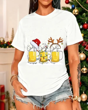 Christmas Beer Mugs with...