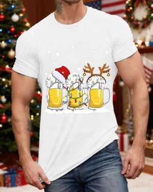 Christmas Beer Mugs with...