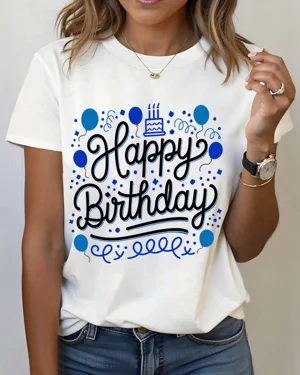 Happy Birthday Balloons and...