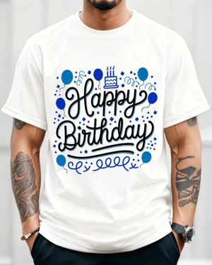 Happy Birthday Balloons and...