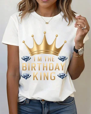 I'm the Birthday King Crown...