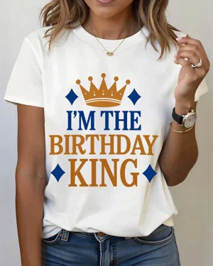 I'm the Birthday King Crown...