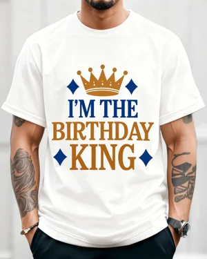 I'm the Birthday King Crown...