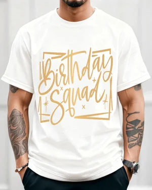 Birthday Squad Gold...