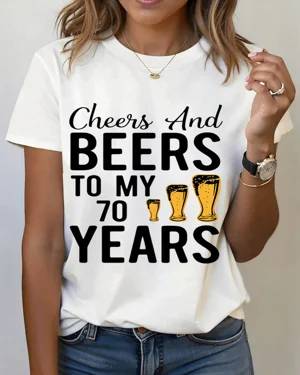 Cheers and Beers 70th...