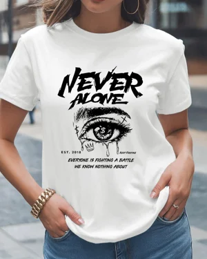 Never Alone Eye Graphic...