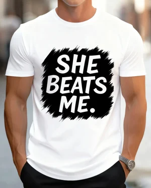 She Beats Me Summer Cotton...