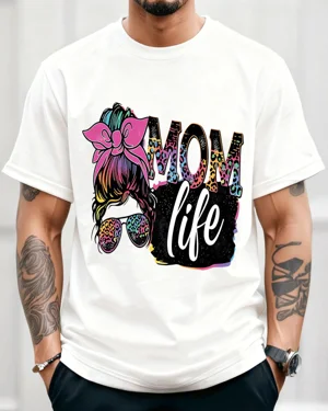 Colorful Mom Life Leopard...