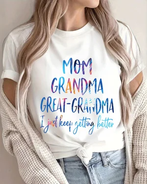 Mom Grandma Great-Grandma...