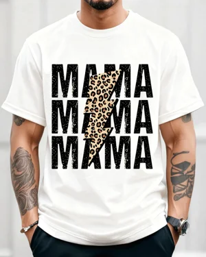 Leopard Lightning Mama Mom...